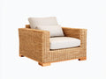 Sillones de ratán ratán natural 88x80x78 cm - natural-beige - estilo contemporáneo