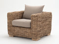 Sillones de ratán ratán natural 92x84x78 cm - natural-marrón claro - diseño moderno